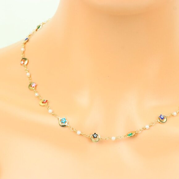 "New Beautiful Design Necklace Chain for Women/Girls, Gift, N878 - Picture 12 of 13